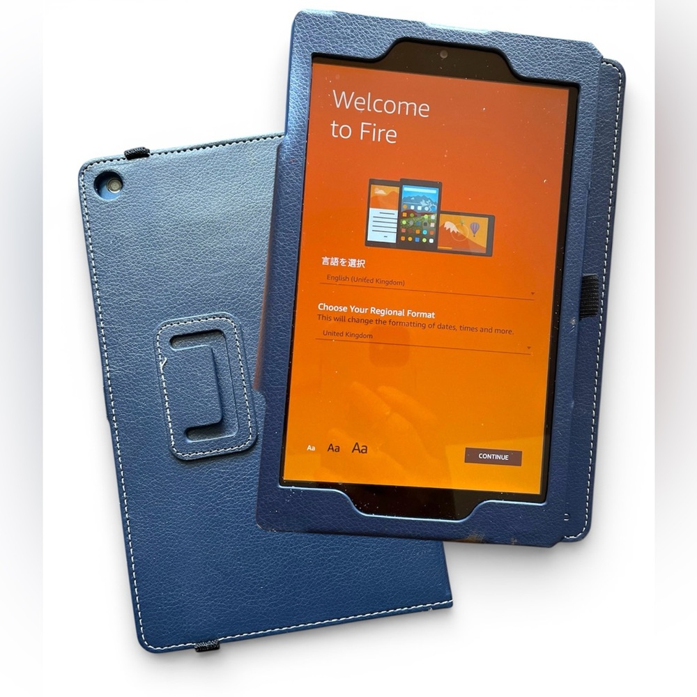 Amazon Fire HD 8 (7th Generation) Unlocked 32gb+free cover + sb card